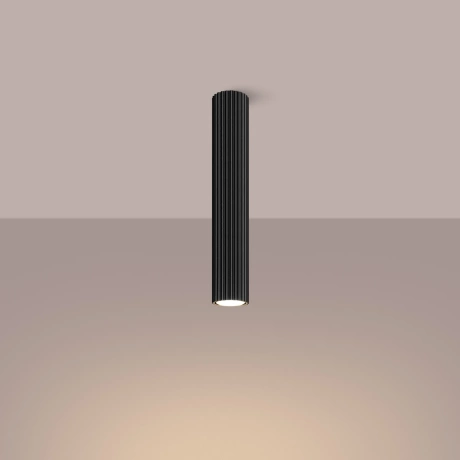 Plafon KARBON 40 czarny