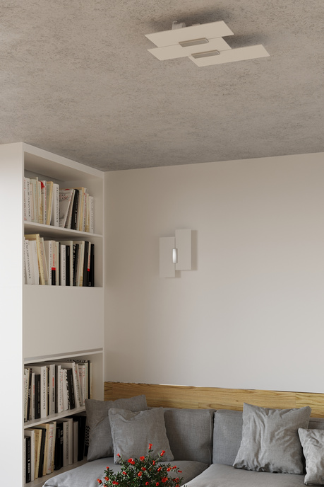 Plafon FABIANO + 3x Żarówka LED E27 3000K Ciepła 7,5W 620lm