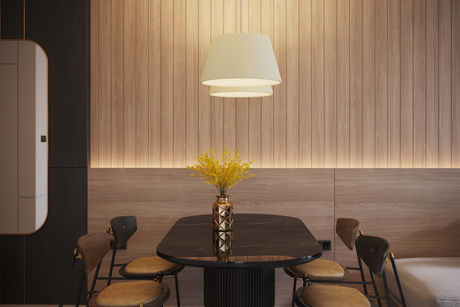 Żyrandol CONO 45 biały + 3x Żarówka LED E27 4000K Zimna 7,5W 650lm