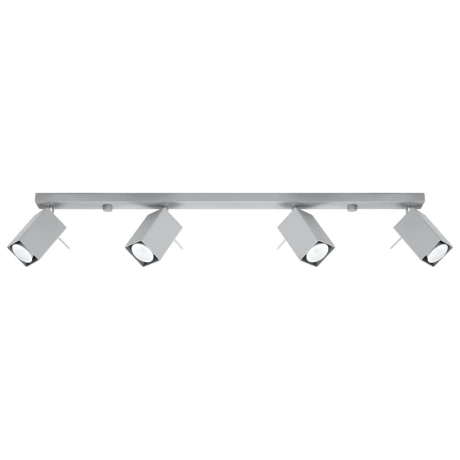 Plafon MERIDA 4L szary