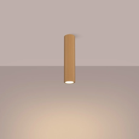 Plafon KARBON 30 złoty