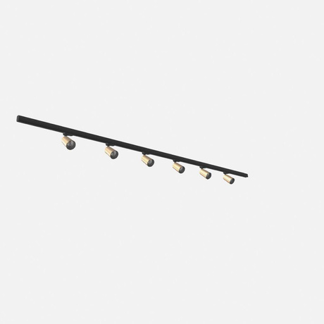 Lampa Sufitowa, 6 punktowa, system szynowy 3 fazowy, AURA