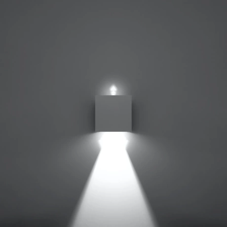 Kinkiet LUCA biały LED IP54