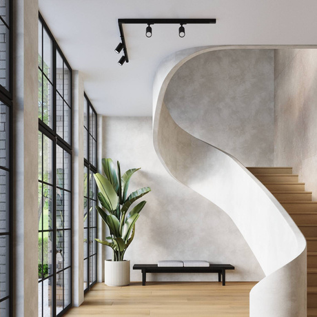 Lampa Sufitowa, 4 punktowa, system szynowy 3 fazowy, RING