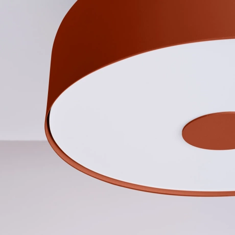 Plafon OMIQ ochra czerwona