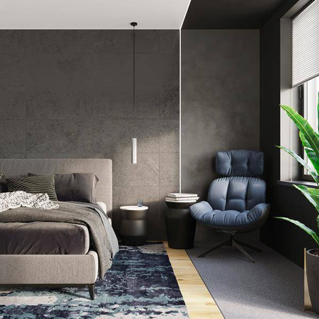 Lampa wisząca LUVO 2 + 2x Żarówka LED GU-10 4000K Zimna 7W 630lm