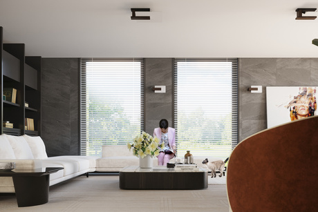 Kinkiet LAPPO wenge + 1x Żarówka LED E14 3000K Ciepła 7,5W 620lm