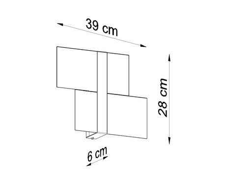 Kinkiet MASSIMO chrom + 2x Żarówka LED G9 4000K Zimna 4,5W 530lm