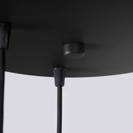 Lampa wisząca HALO 3P czarna