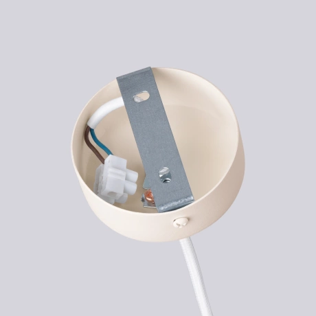 Żyrandol HALO 6 beżowy