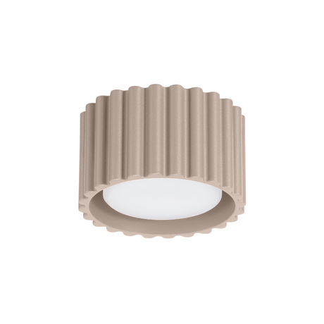 Plafon AURA 1 taupe Gx53 + 1X Żarówka LED GX53 3000K 8W 720lm