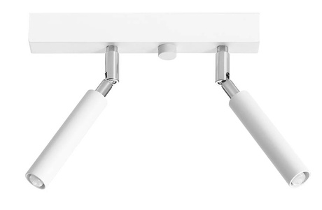 Plafon EYETECH 2 biały + 2x Żarówka LED G9 3000K Ciepła 4,5W 510lm