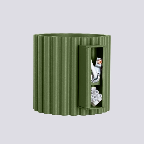 Kinkiet AURA zielony oliwkowy G9