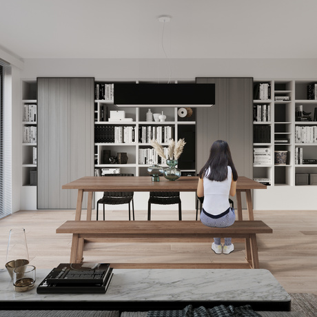 Żyrandol SANTA BIS 80 czarny 3x Żarówka LED E27 4000K Zimna 7,5W 650lm