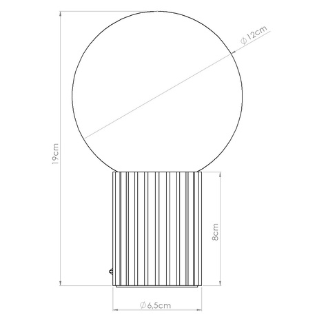 Lampa biurkowa HALO zielona oliwka + 1X Żarówka LED G9 4000K Zimna 4,5W 460lm