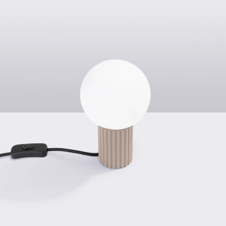 Lampa biurkowa HALO taupe