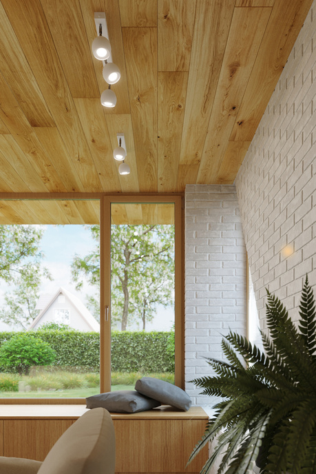 Plafon OCULARE 4 biały + 4x Żarówka LED GU-10 4000K Zimna 7W 630lm