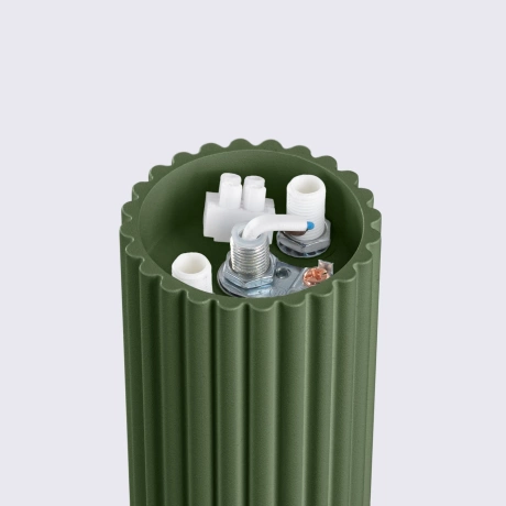 Plafon HALO zielony oliwkowy IP44