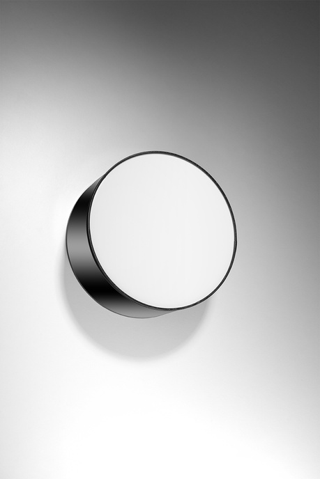 Plafon sufitowy ARENA 25 CZARNA + 1x Żarówka LED E27 4000K Zimna 7,5W 650lm