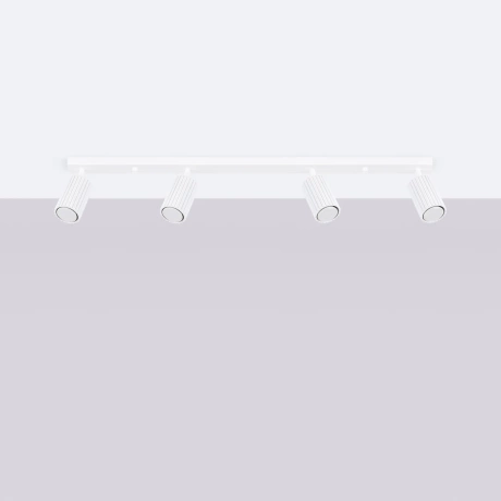 Plafon KARBON 4L biały