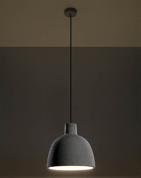 Lampa wisząca DAMASO + 1x Żarówka LED E27 4000K Zimna 7,5W 650lm