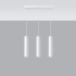 Lampa Wisząca LAGOS 3 biały 