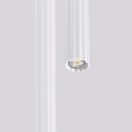 Lampa wisząca ARCHE 2P biała