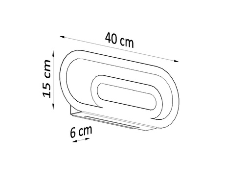 Kinkiet SACCON biała + 2x Żarówka LED G9 4000K Zimna 4,5W 530lm