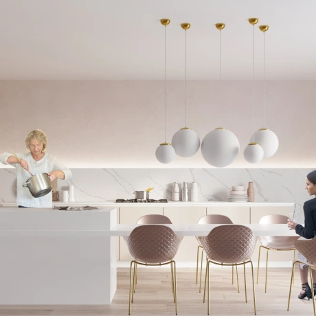 Lampa wisząca UGO 20 złota