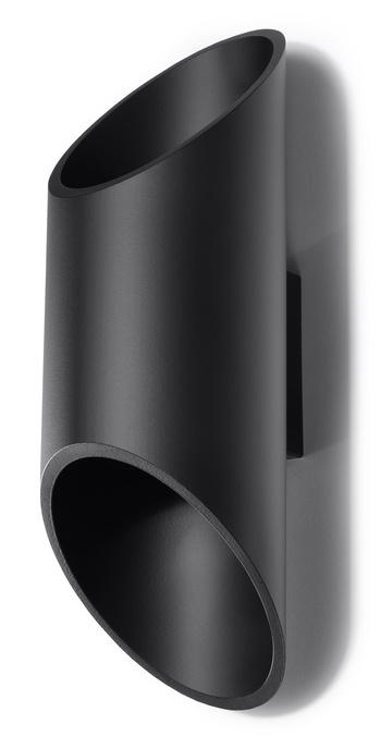 Kinkiet PENNE 30 czarny + 1x Żarówka LED G9 4000K Zimna 4,5W 530lm