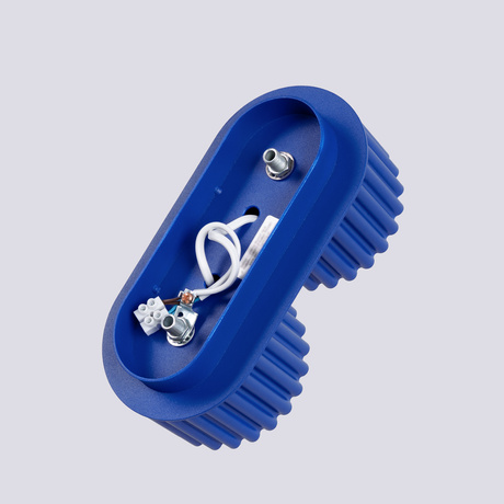 Plafon AURA 2 ultramaryna Gx53 + 2X Żarówka LED GX53 4000K 8W 720lm