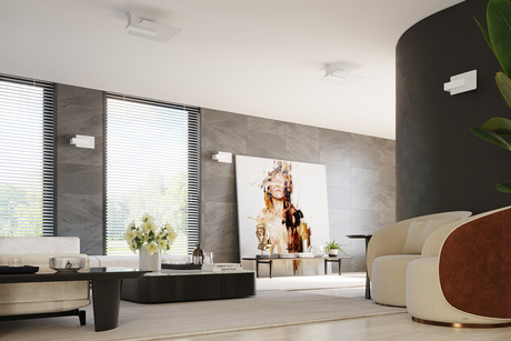 Kinkiet LAPPO biały + 1x Żarówka LED E14 3000K Ciepła 7,5W 620lm