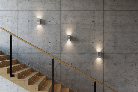 Kinkiet BLOCCO szary + 1x Żarówka LED G9 3000K Ciepła 4,5W 510lm