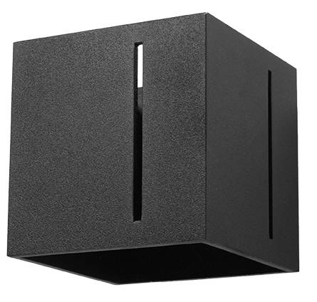 Kinkiet PIXAR czarny + 1x Żarówka LED G9 3000K Ciepła 4,5W 510lm