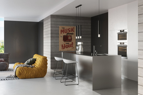 Lampa wisząca WEZYR 1 czarna + 1x Żarówka LED G9 3000K Ciepła 4,5W 510lm