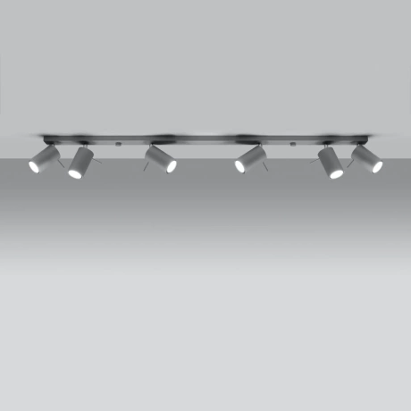 Plafon RING 6L szary