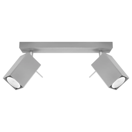 Plafon MERIDA 2 szary