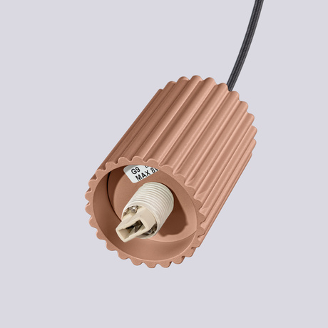 Lampa wisząca HALO 3P mocca + 3x Żarówka LED G9 4000K Zimna 4,5W 460lm