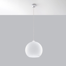 Lampa wisząca BALL biały