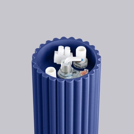 Plafon HALO ultramaryna IP44