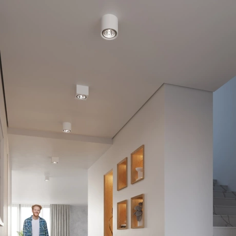 Plafon ceramiczny SEIDA biały