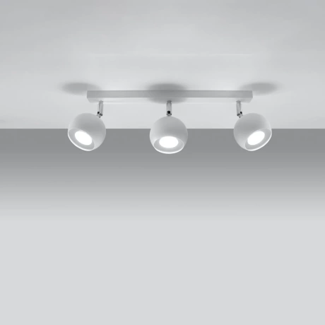 Plafon OCULARE 3 biały