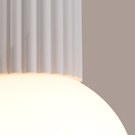 Plafon HALO biały IP44+ 1X Żarówka LED G9 3000K Ciepła 4,5W 450lm