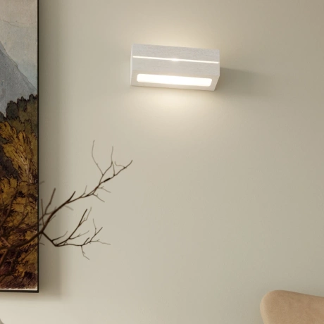 Kinkiet ceramiczny VEGA LINE biały