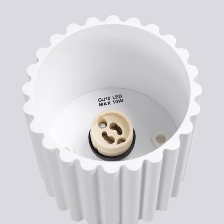 Plafon AURA 1 biały GU10