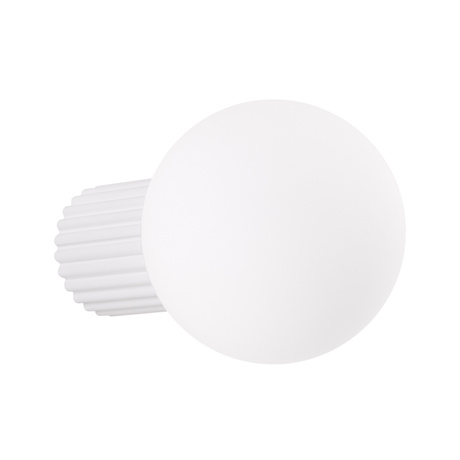 Kinkiet HALO biały IP44 + 1X Żarówka LED G9 4000K Zimna 4,5W 460lm