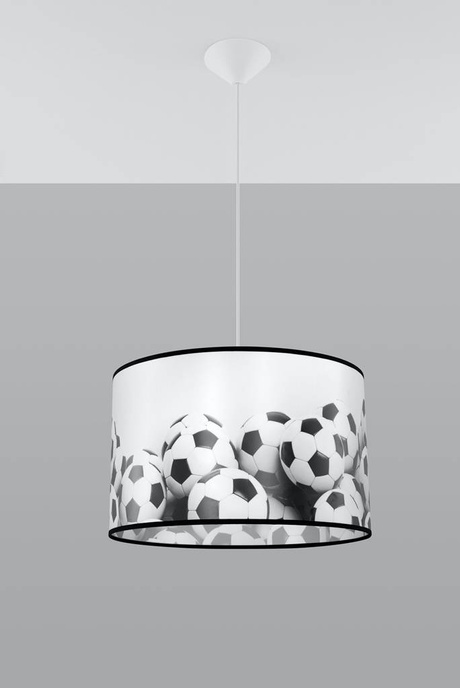 Lampa wisząca PIŁKA B 40 + 1x Żarówka LED E27 4000K Zimna 7,5W 650lm