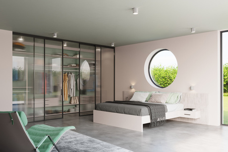 Kinkiet INEZ szary + 1x Żarówka LED G9 3000K Ciepła 4,5W 510lm