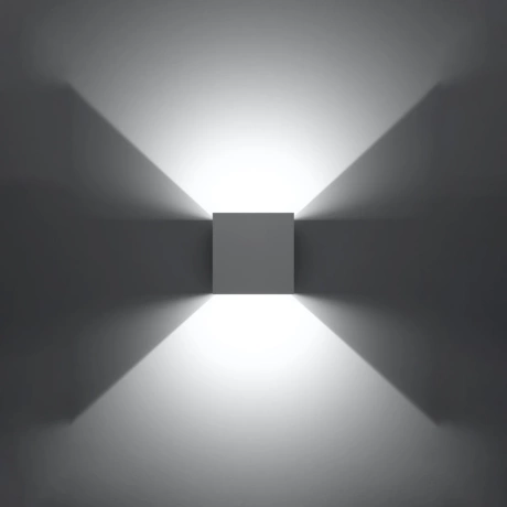 Kinkiet LUCA biały LED IP54