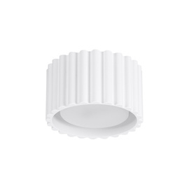 Plafon AURA 1 biały Gx53 + 1X Żarówka LED GX53 3000K 8W 720lm